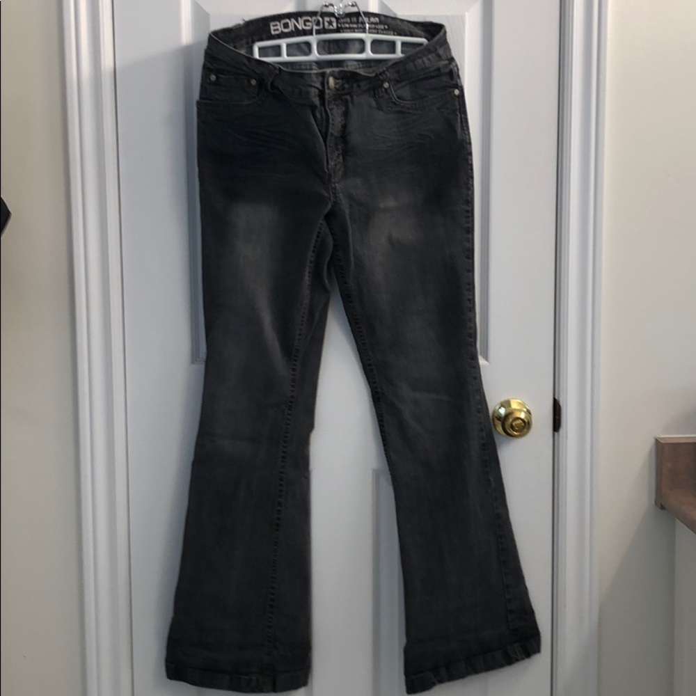 Bongo Milan jeans sz 13 low rise, flared leg